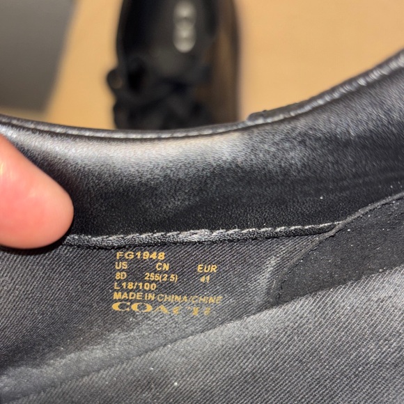 COACH Men's High Line Signature Logo Coated Canvas Sneakers - Picture 7 of 7